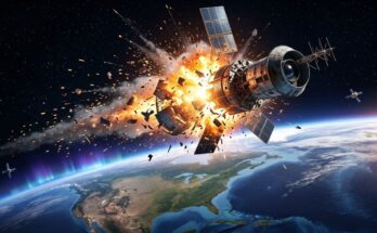 US Cold War Spy Satellite Explodes in Orbit