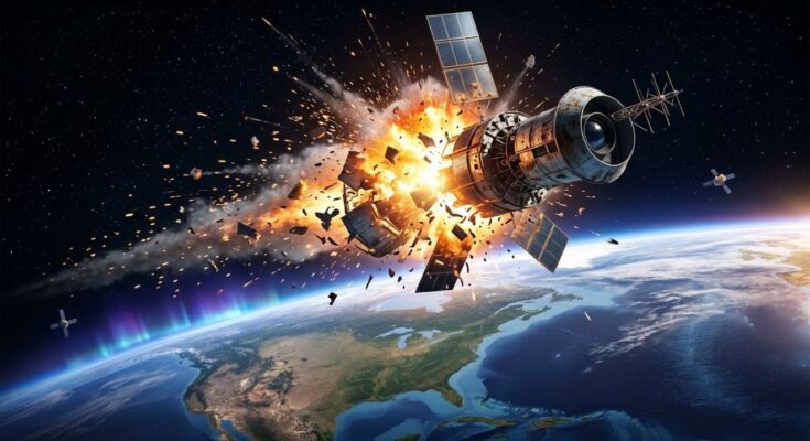 US Cold War Spy Satellite Explodes in Orbit