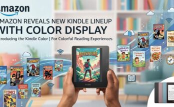 Amazon Reveals New Kindle Lineup With Color Display