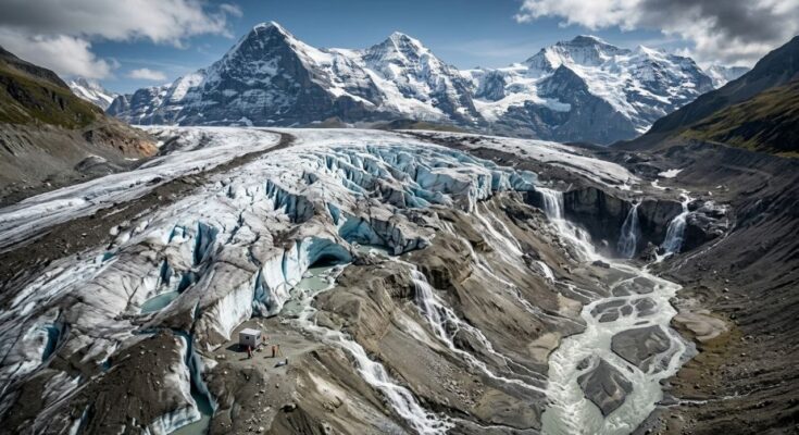 Swiss Glaciers Suffer Record Ice Loss Threatening Water