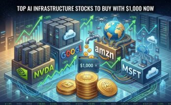 Top AI Infrastructure Stocks to Buy With ,000 Now