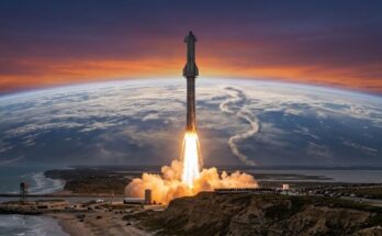 SpaceX Starship Reaches Orbit in Historic First Flight