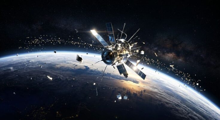 Cold War Spy Satellite Named After Farrah Fawcett Breaks Apart in Orbit Cold War Spy Satellite Named After Farrah Fawcett Breaks Apart in Orbit