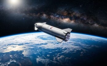 SpaceX Starship Reaches Orbit in Historic First Flight