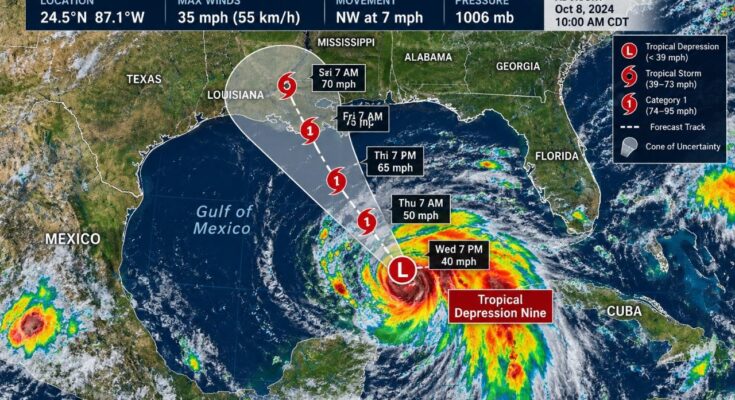Tropical Depression 9 Forms, Expected to Become Hurricane Isaias