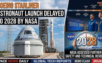 Boeing Starliner Astronaut Launch Delayed to 2028 by NASA