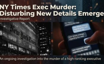 NY Times Exec Murder: Disturbing New Details Emerge